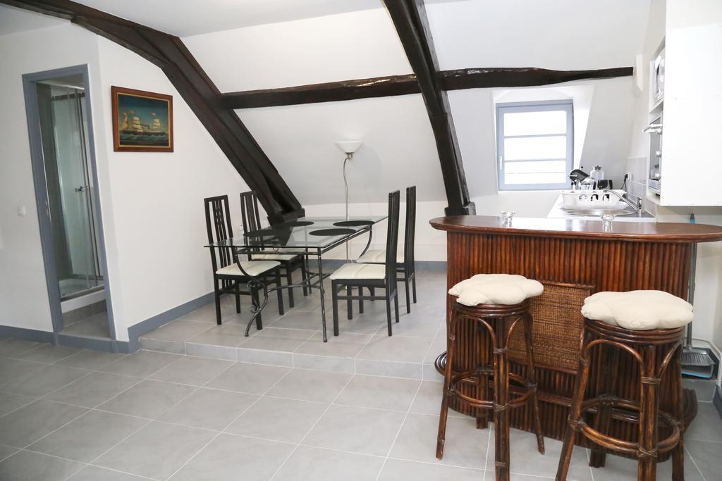 Appartement De Charme Honfleur Habitación foto