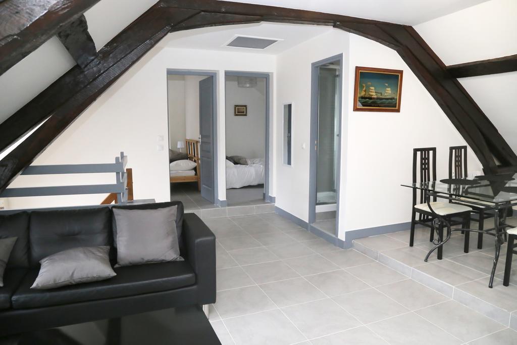 Appartement De Charme Honfleur Habitación foto